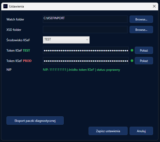Konfiguracja i diagnostyka